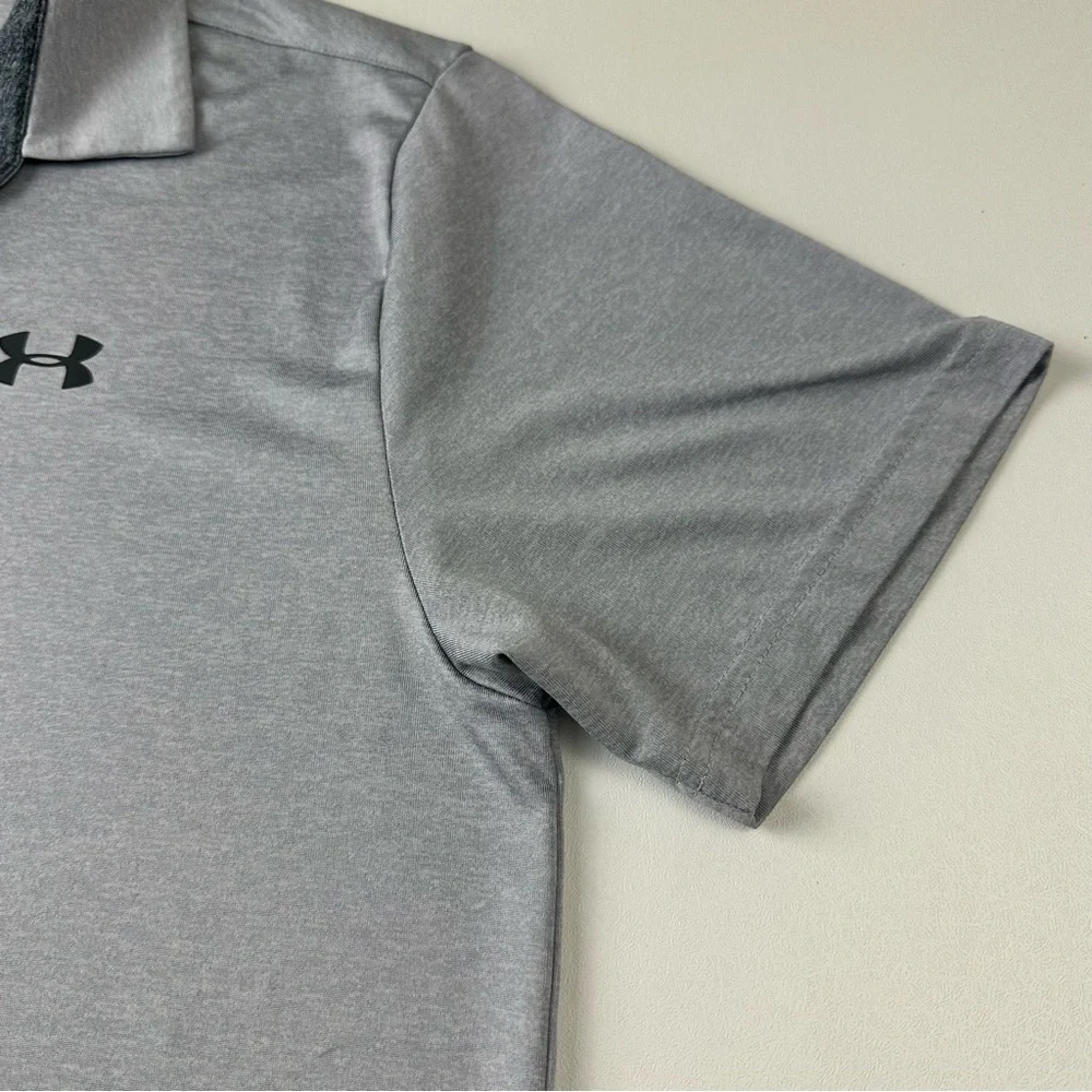 Under Armour men’s size medium the playoff‎ golf polo short sleeve shirt - Picture 10 of 11